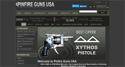 Desktop Screenshot of pinfireguns.com